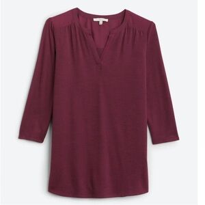 41 Hawthorn Tulla Mixed Material Knit Top Stitch Fix